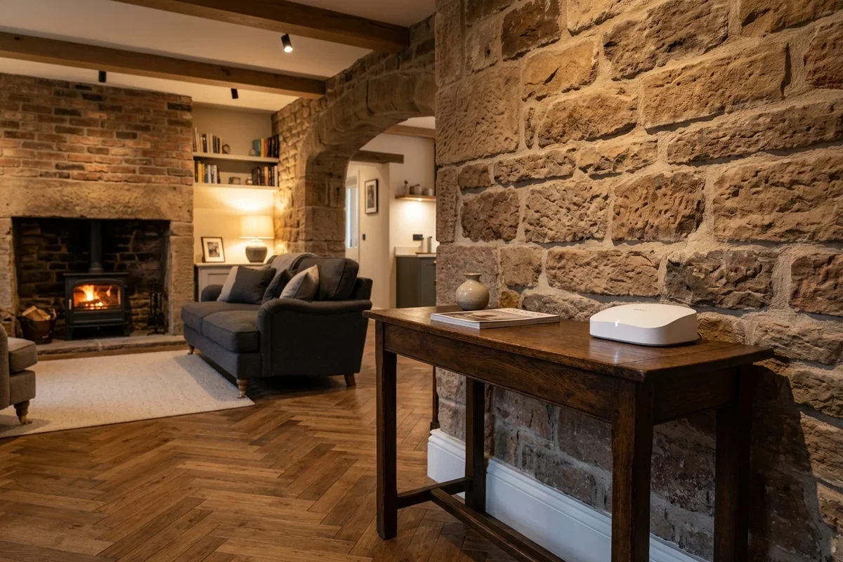 Starlink mesh Wi-Fi setup for Bamber Bridge homes