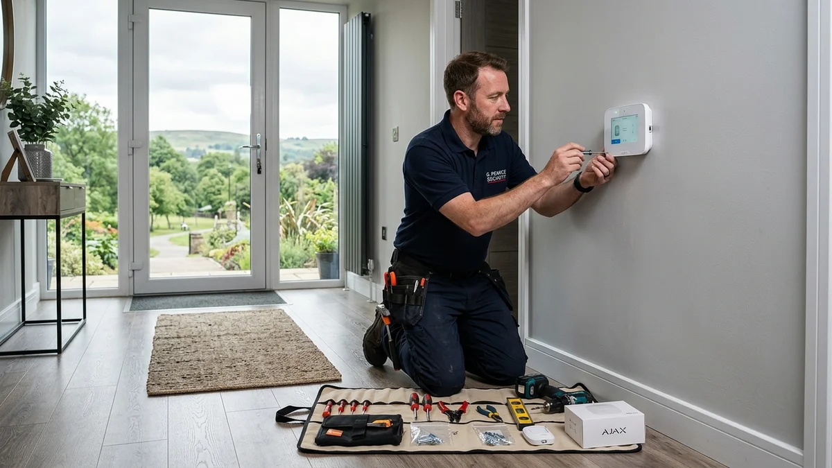 Ajax MotionCam motion detector with built-in camera providing photo on demand and 9-second intruder verification in Blackburn