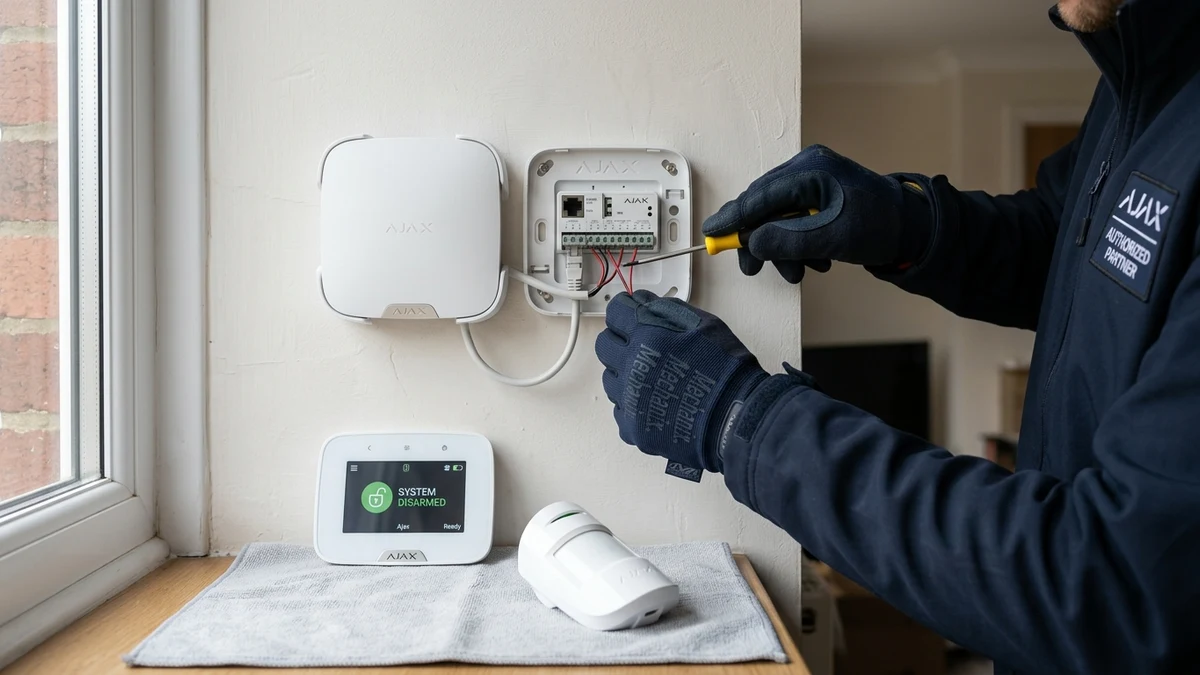 Ajax MotionCam motion detector with built-in camera providing photo on demand and 9-second intruder verification in Bradford