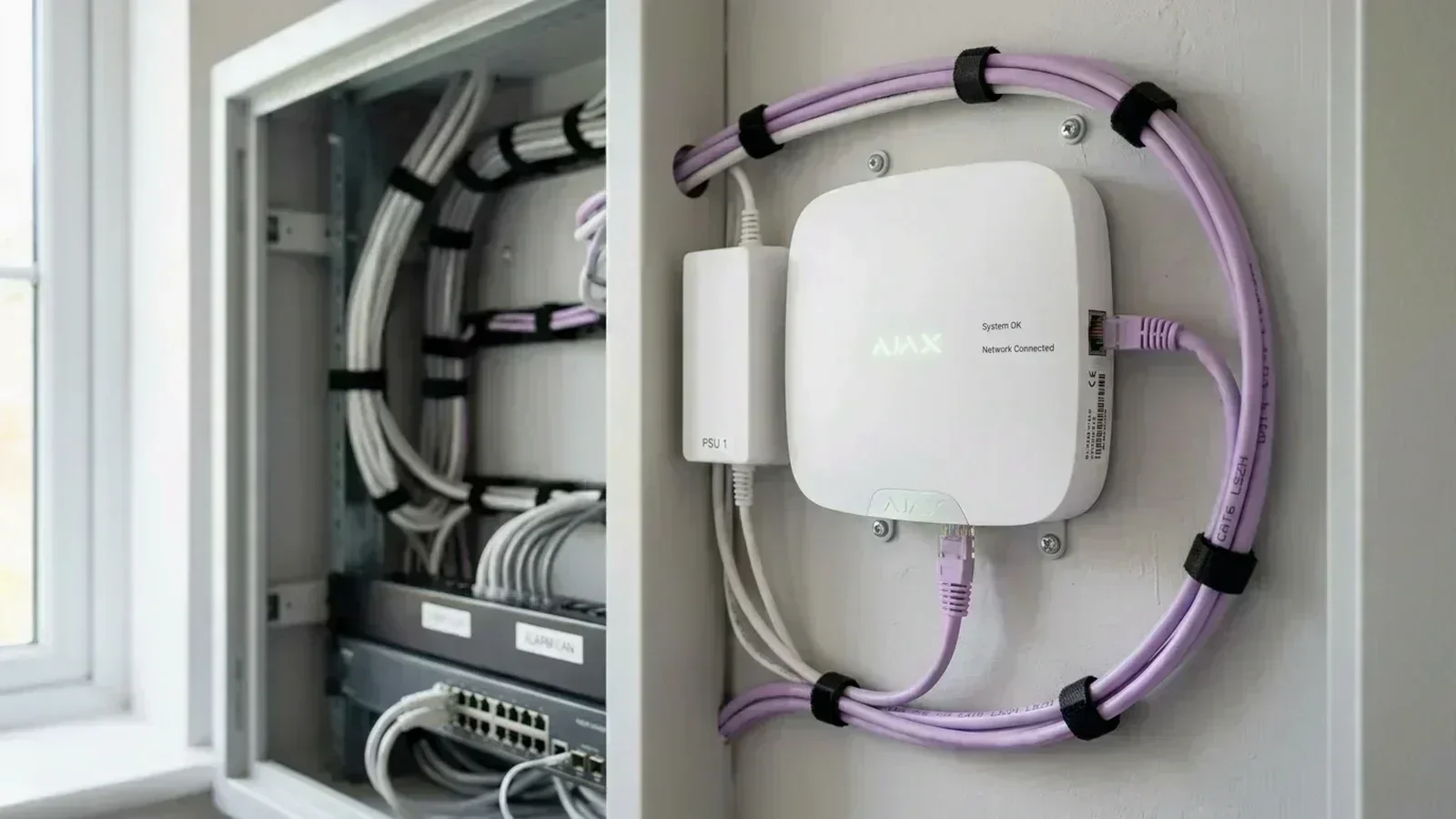 Ajax Hub 2 Plus smart alarm control panel in Conisbrough