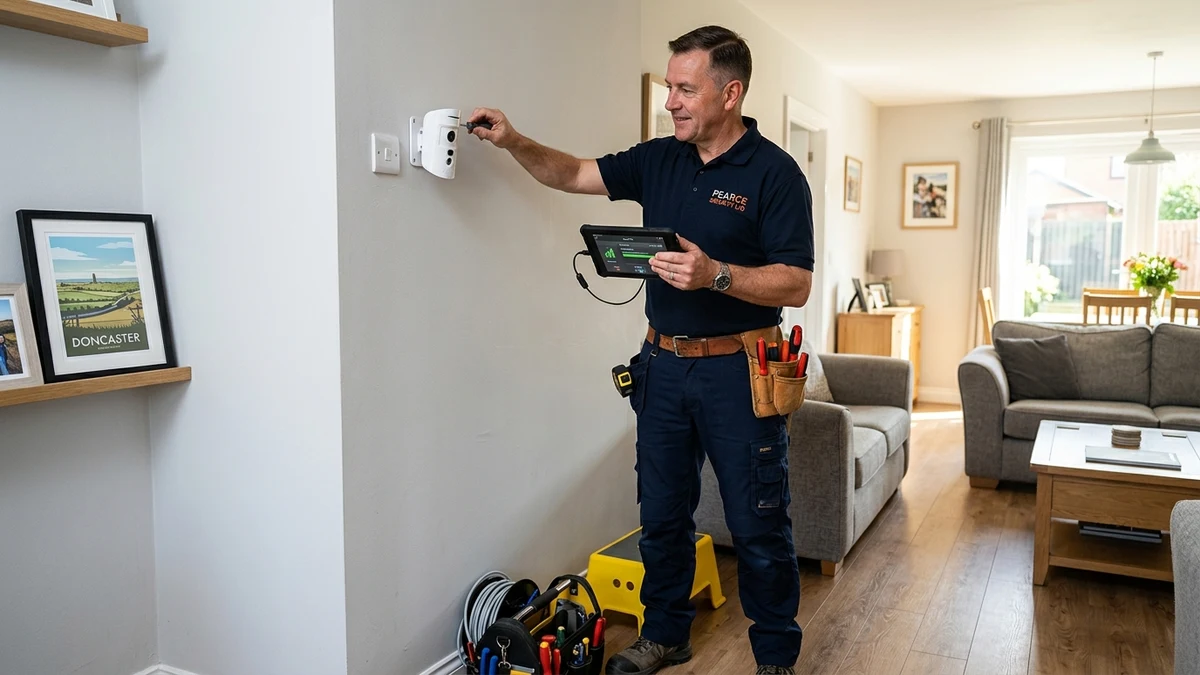 Ajax MotionCam motion detector with built-in camera providing photo on demand and 9-second intruder verification in Doncaster