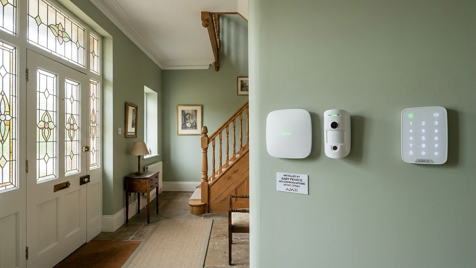Professional ajax alarm installation in Elland HX5 by Gary Pearce ADI Communications