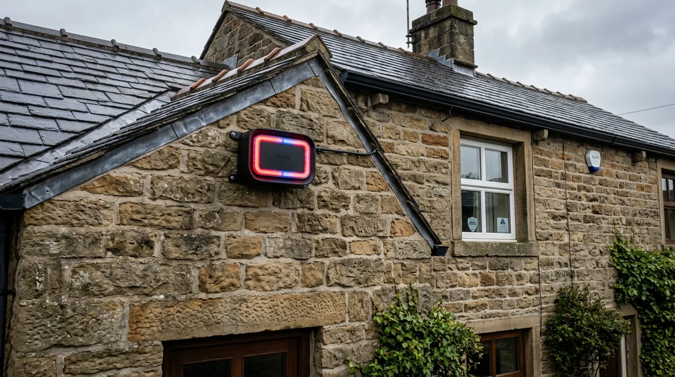 Ajax smart wireless alarm installation in Feniscowles BB2
