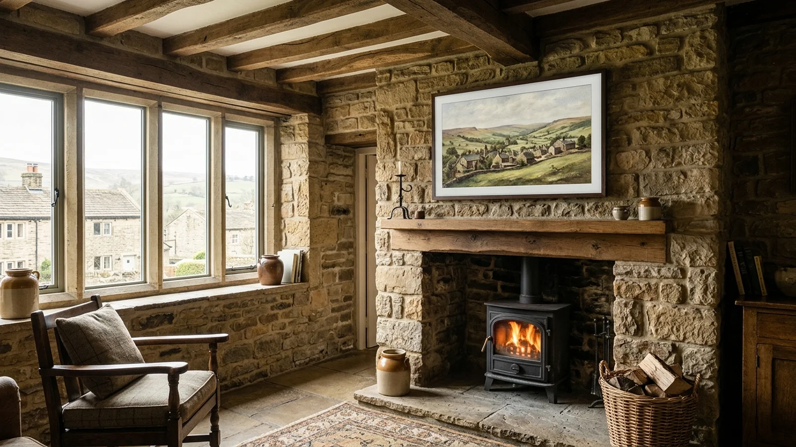 Professional TV Wall Mounting installation in Golcar HD7