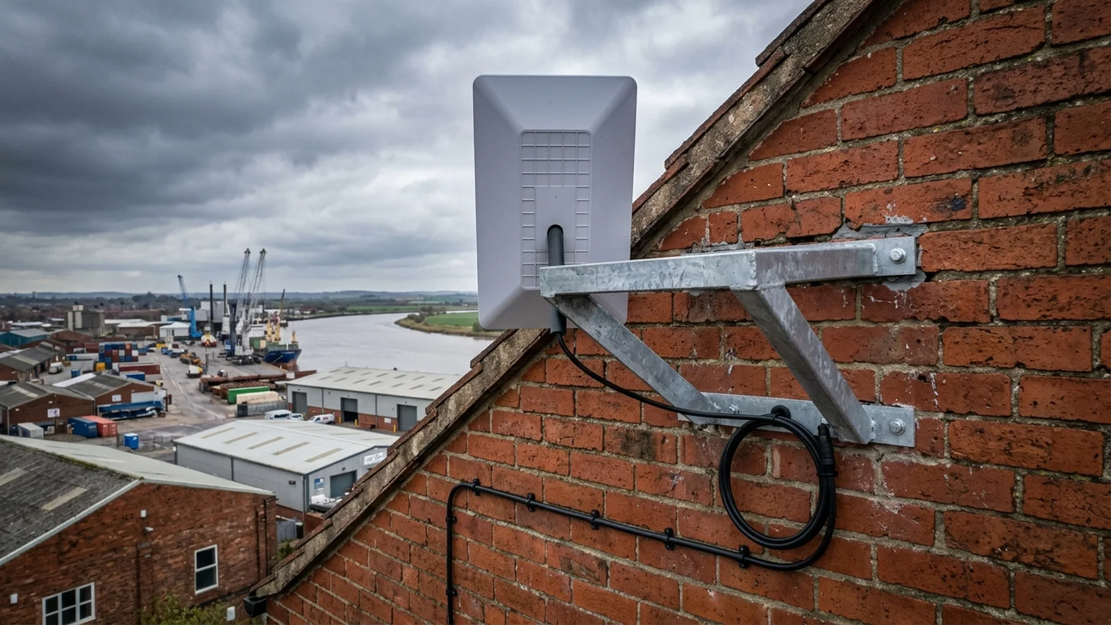 Professional Starlink dish installation in Goole