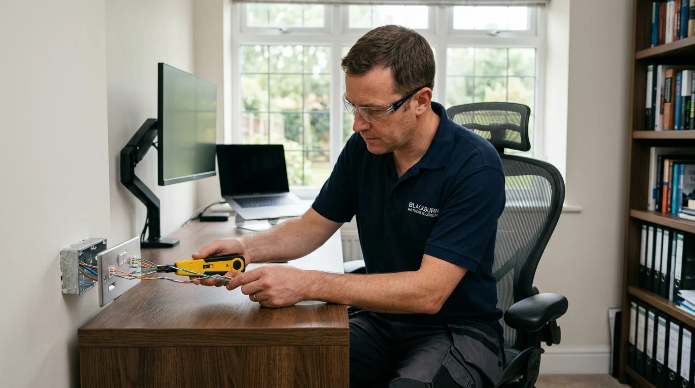 Professional data cabling and Cat6 installation in Great Harwood BB6