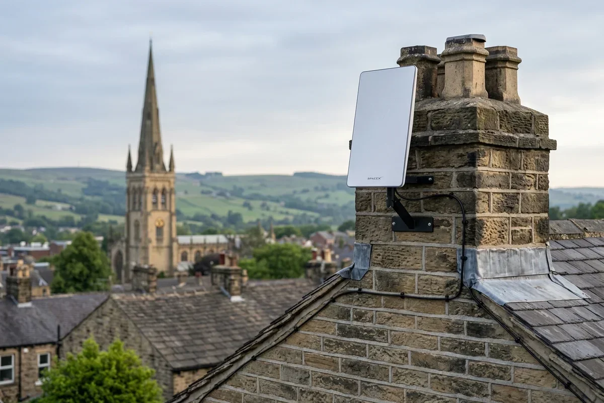 Starlink installation in Horncastle by certified local engineers