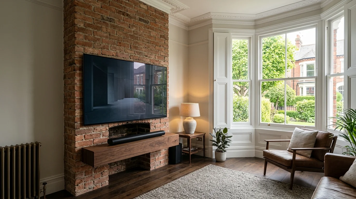 Professional TV Wall Mounting in Cottingham & Skidby with In-Wall Cable Concealment