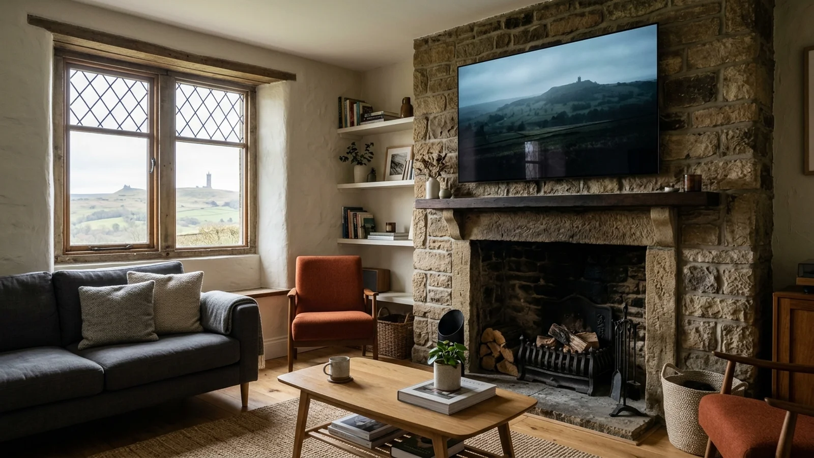 Professional TV Wall Mounting installation in Kirkburton HD8