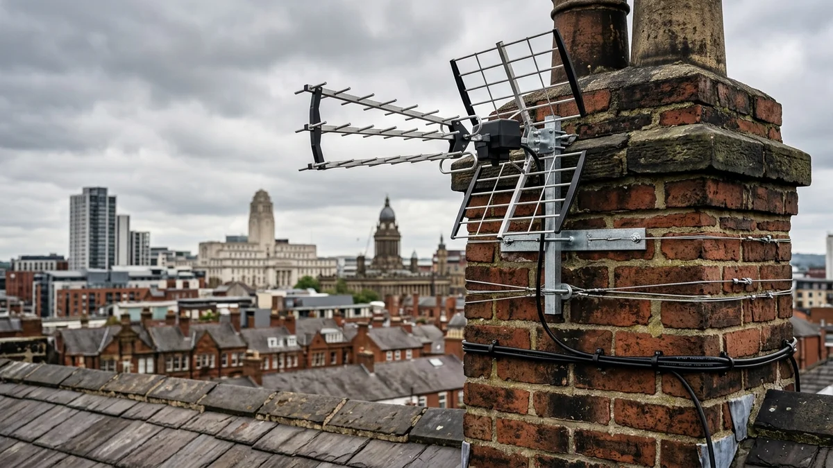 Digital TV Aerial Installation in Leeds (M22) - ADI Communications