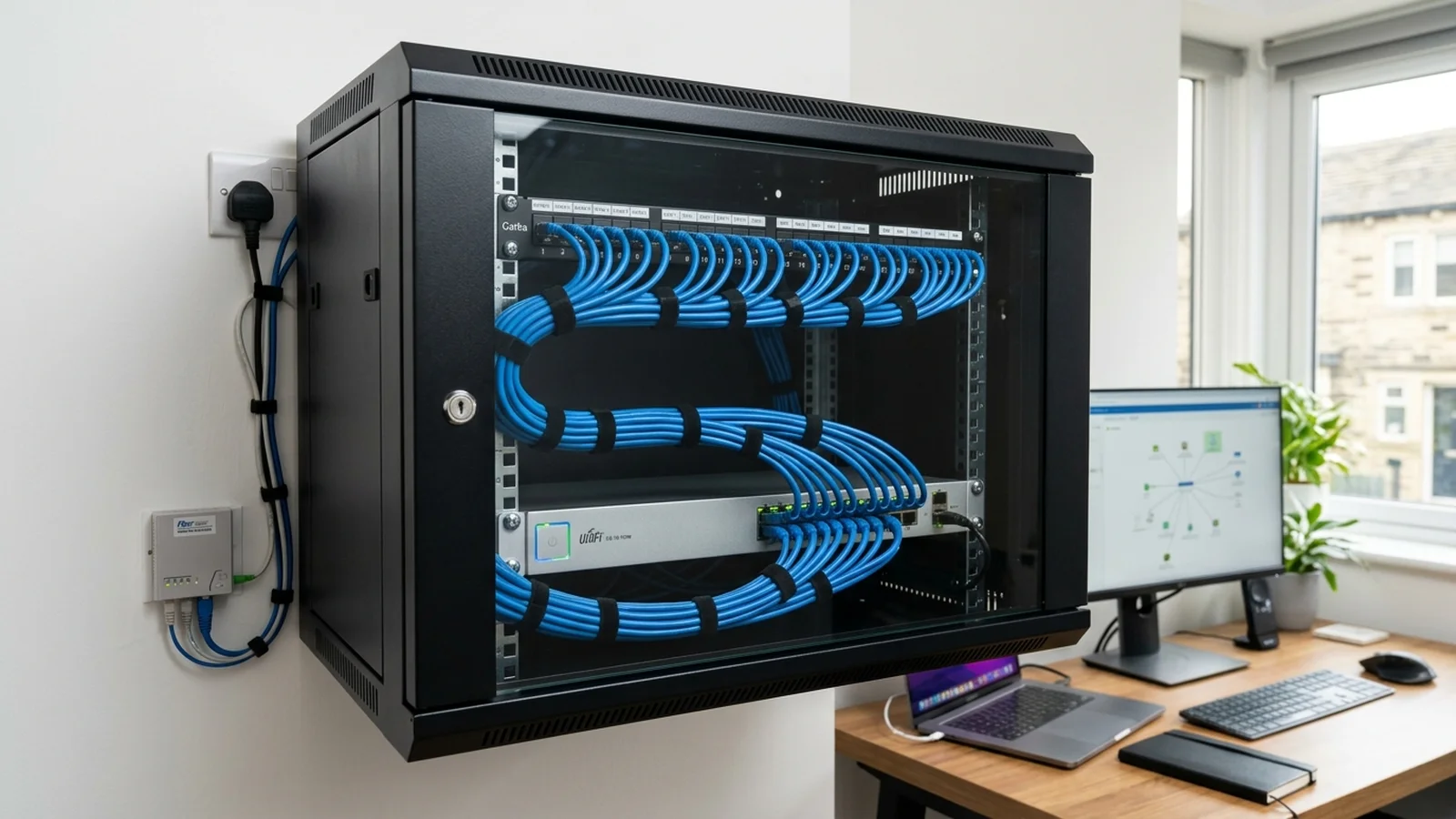 Professional Cat6 & Data Cabling installation in Lindley HD3