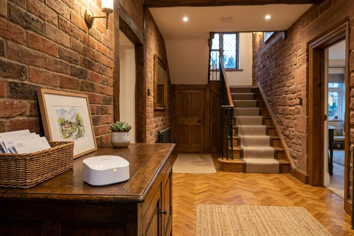 Starlink mesh Wi-Fi setup for Lymm homes