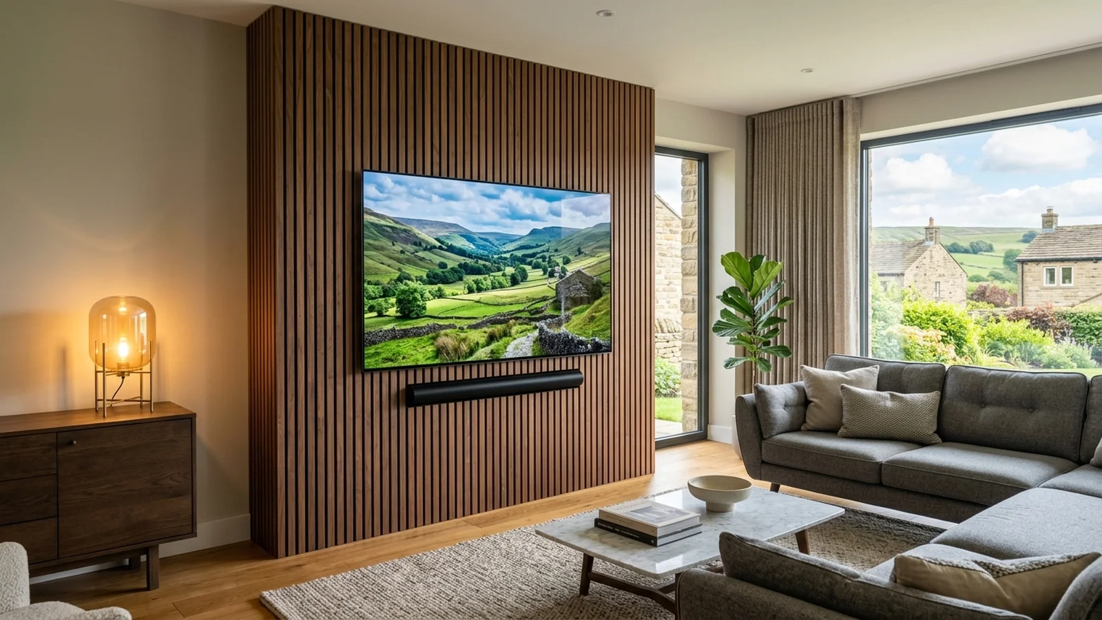 Professional TV Wall Mounting installation in Meltham HD9