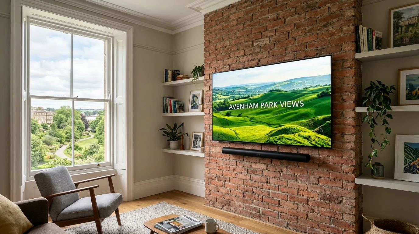 Professional TV Wall Mounting in Preston with In-Wall Cable Concealment