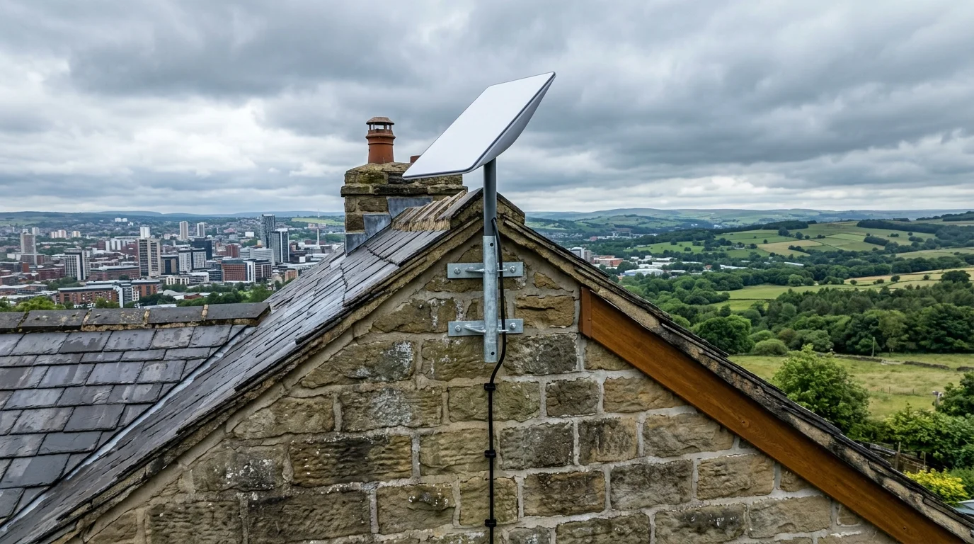 Starlink installation Rawdon certified local dish fitting on Victorian residence