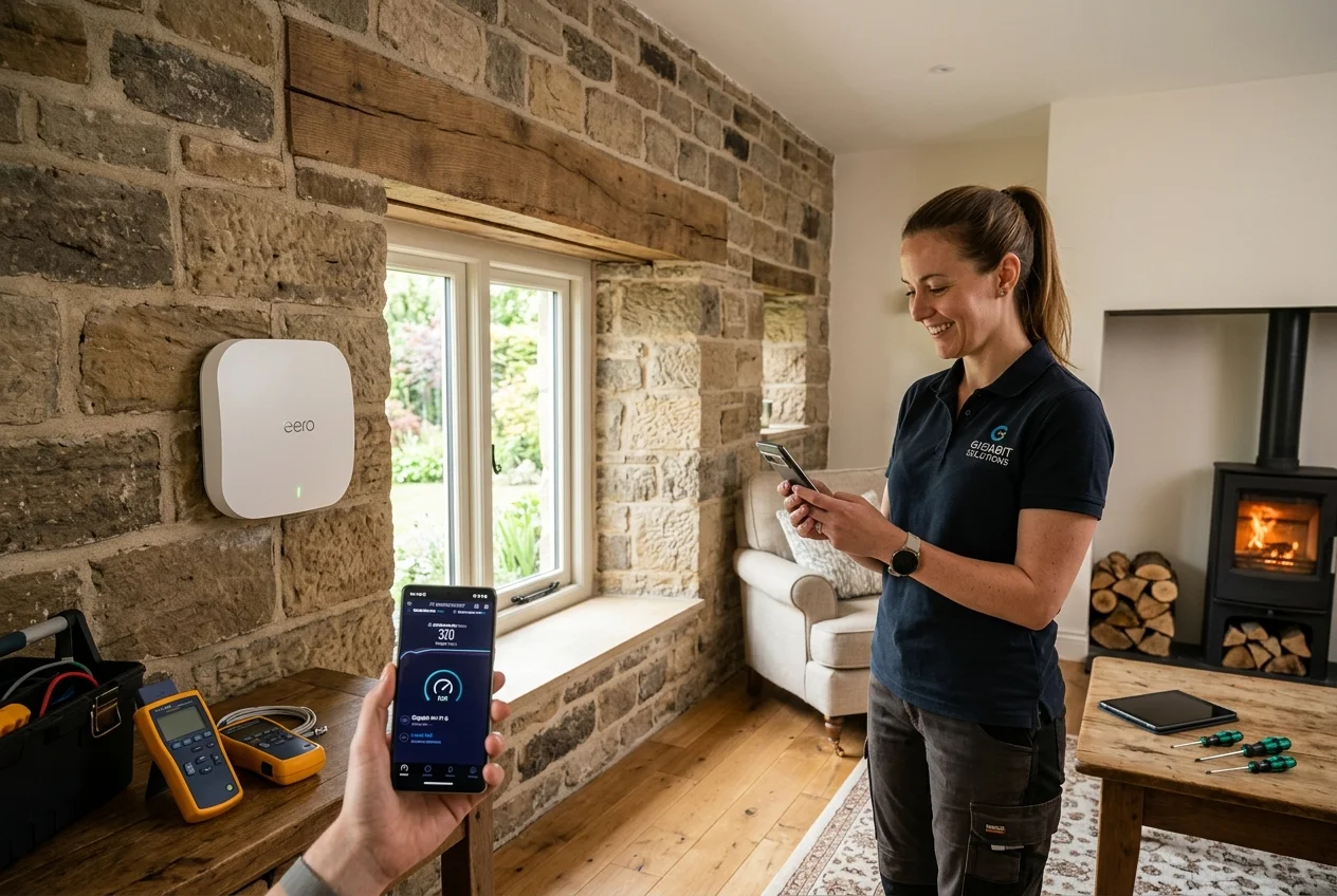 Starlink mesh Wi-Fi setup for Rawdon homes