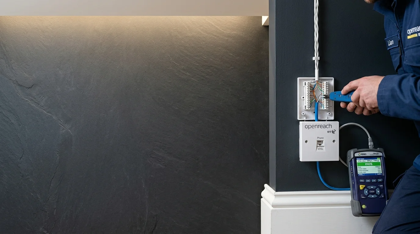 Independent Telephone Engineer BT Socket Relocation