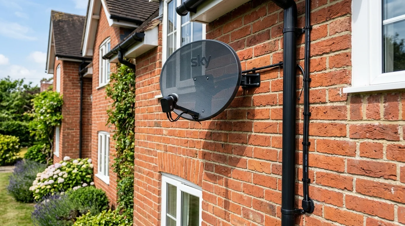 Freesat satellite dish installation in Yorkshire & Lancashire