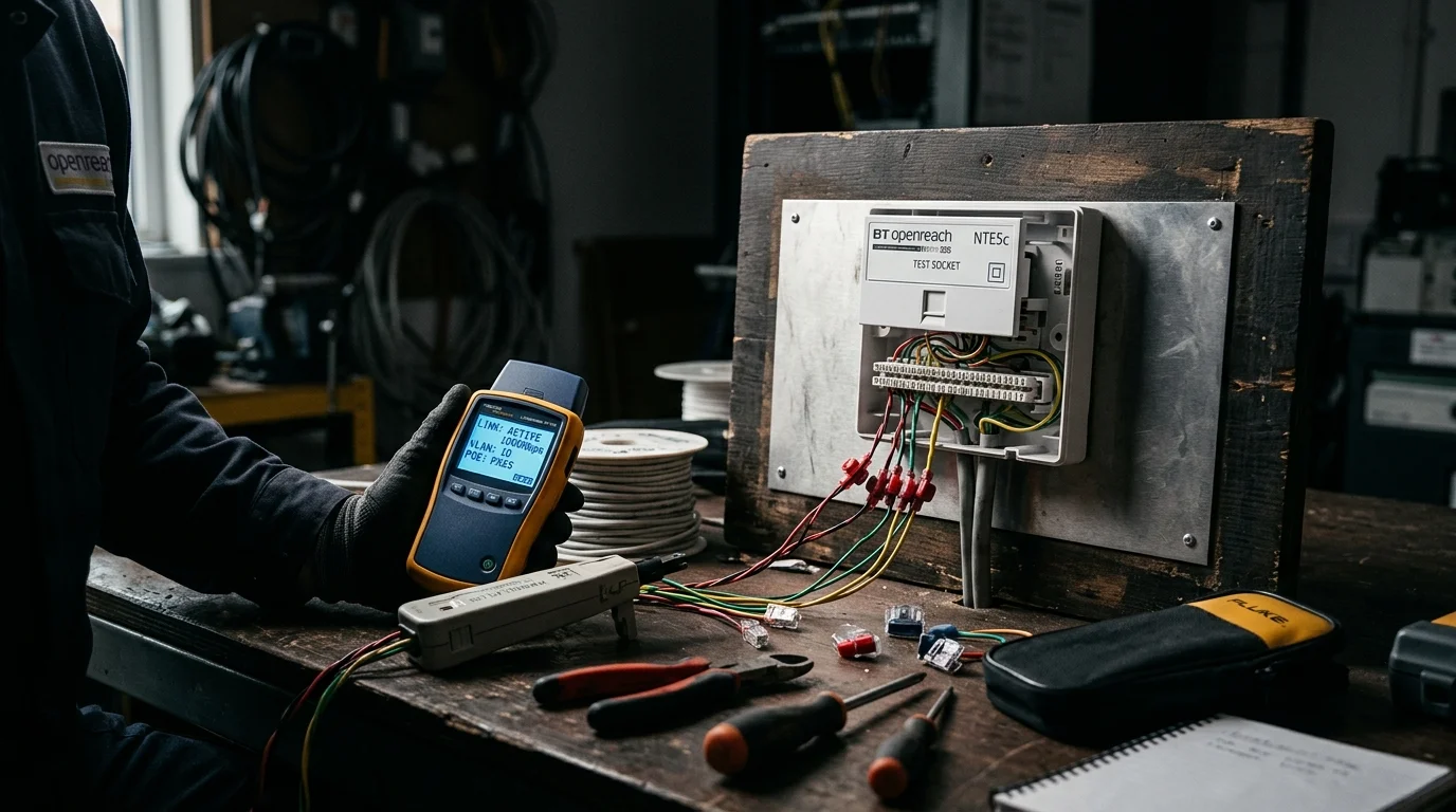Why Fast Broadband Drops to 50Mbps at Night: Internal Master Socket Bottlenecks